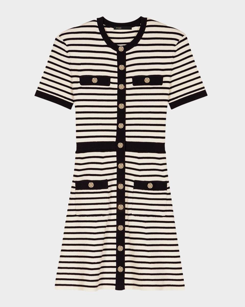 Rirolls Striped Mini Dress